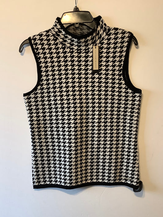 Vest Other By T Tahari In Black & White, Size: L