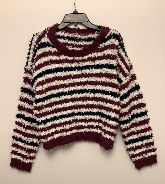 Sweater By Versona In Striped Pattern, Size: M