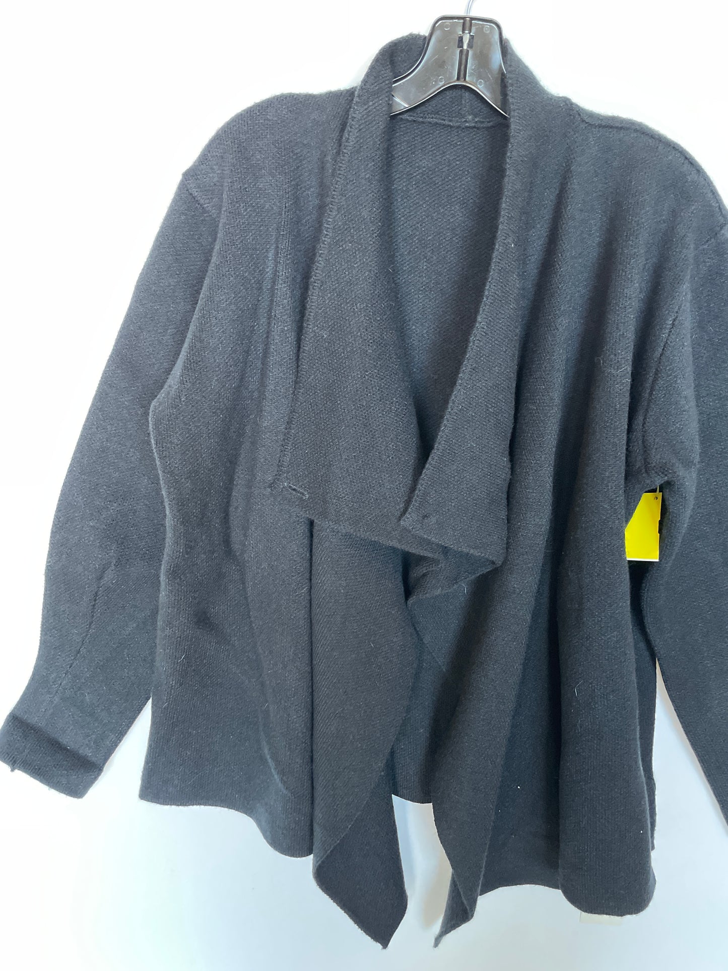 Sweater Cardigan By Clothes Mentor In Black, Size: S