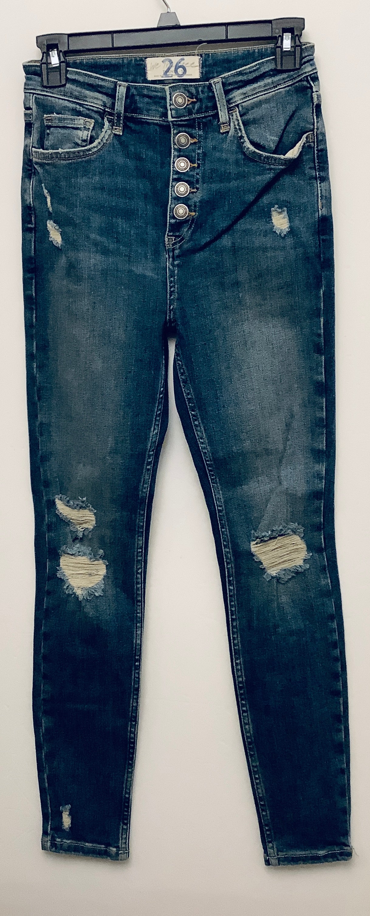 Jeans Skinny By We The Free In Blue Denim, Size: 2