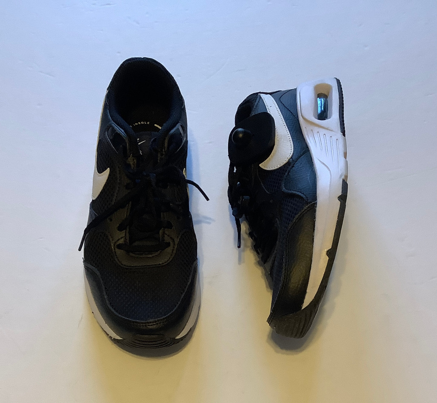 Shoes Athletic By Nike In Black & White, Size: 8.5