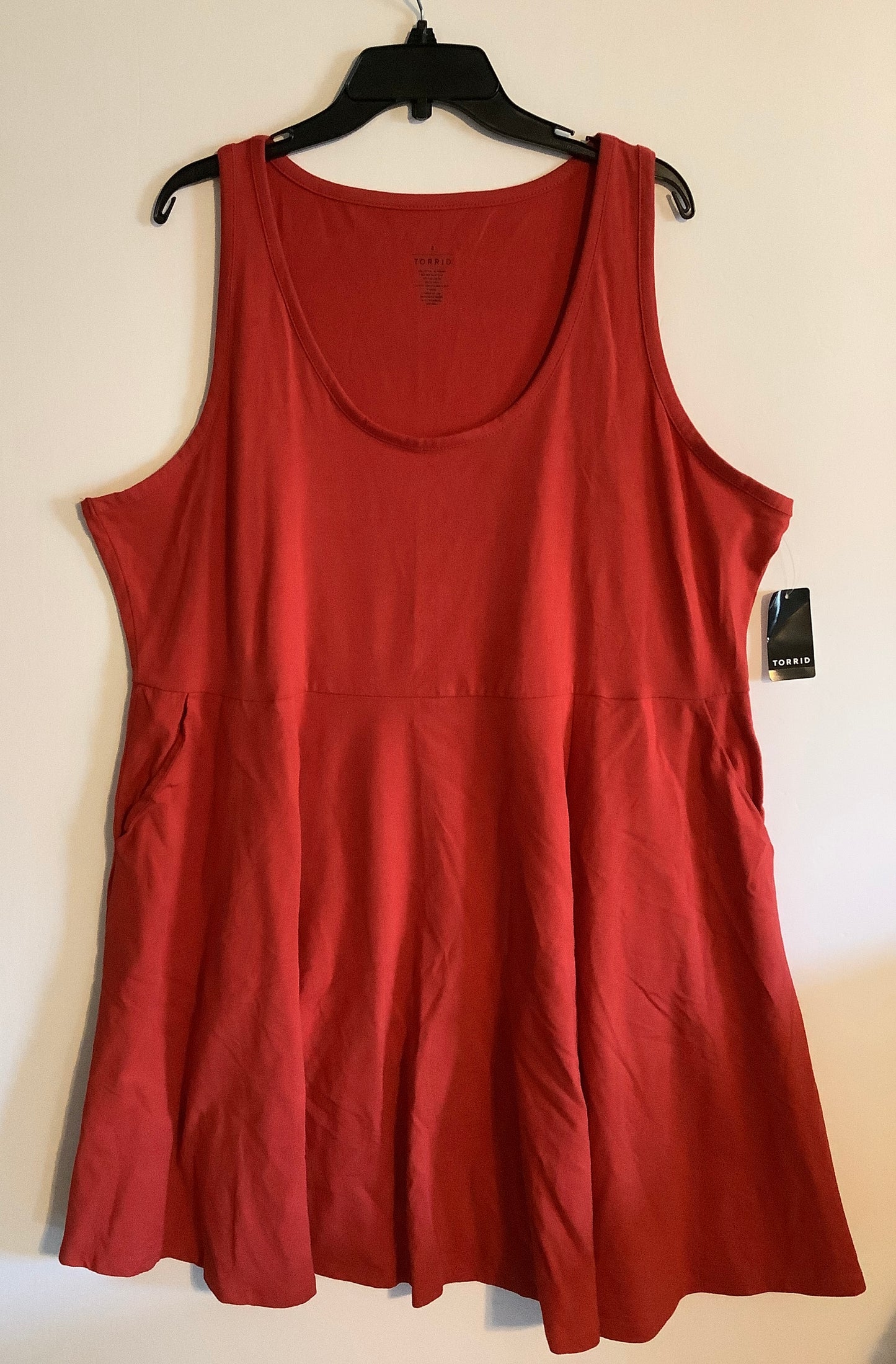 Dress Casual Midi By Torrid In Red, Size: 4x