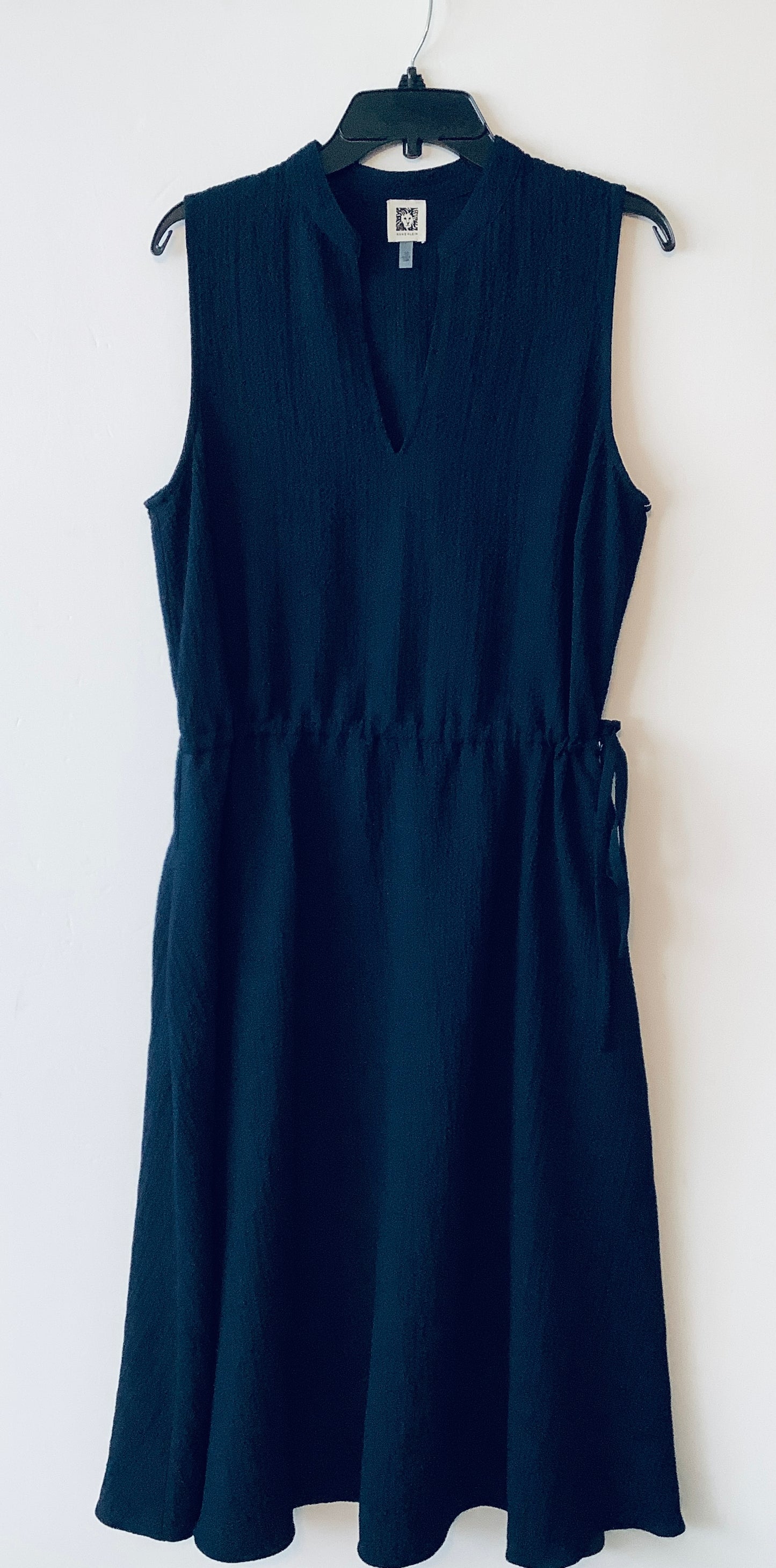 Dress Casual Maxi By Anne Klein In Navy, Size: M