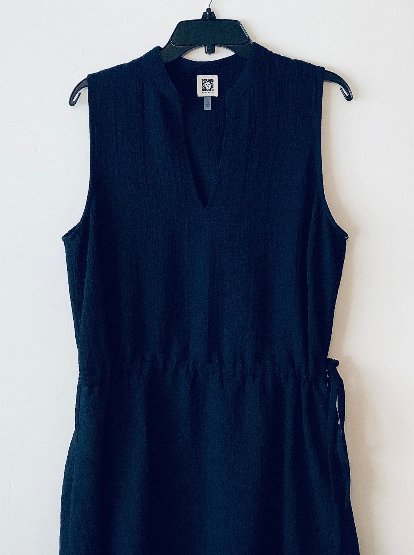 Dress Casual Maxi By Anne Klein In Navy, Size: M