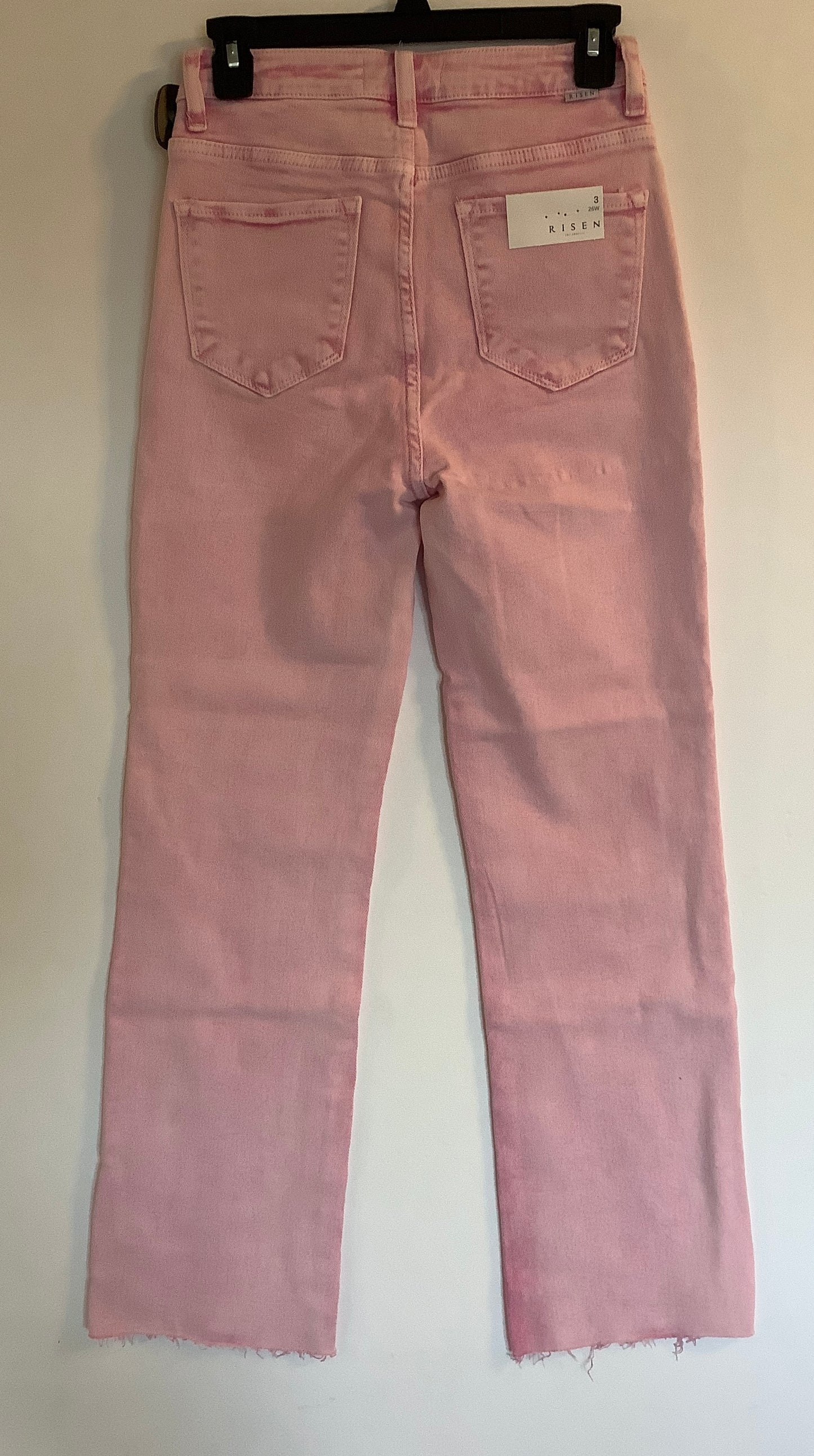 Jeans Straight By Risen In Pink, Size: 2