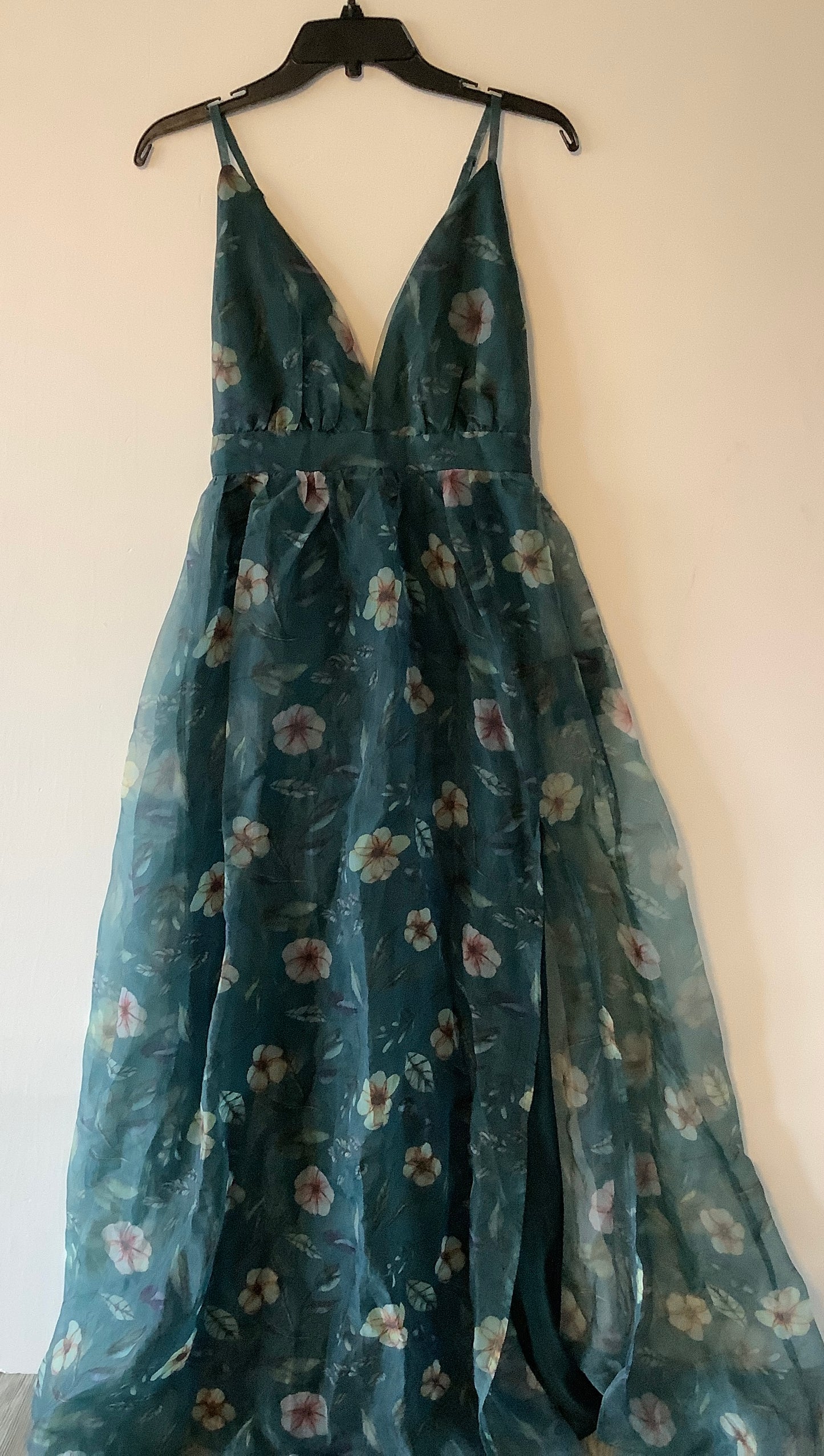 Dress Party Long By Lulus In Green, Size: M