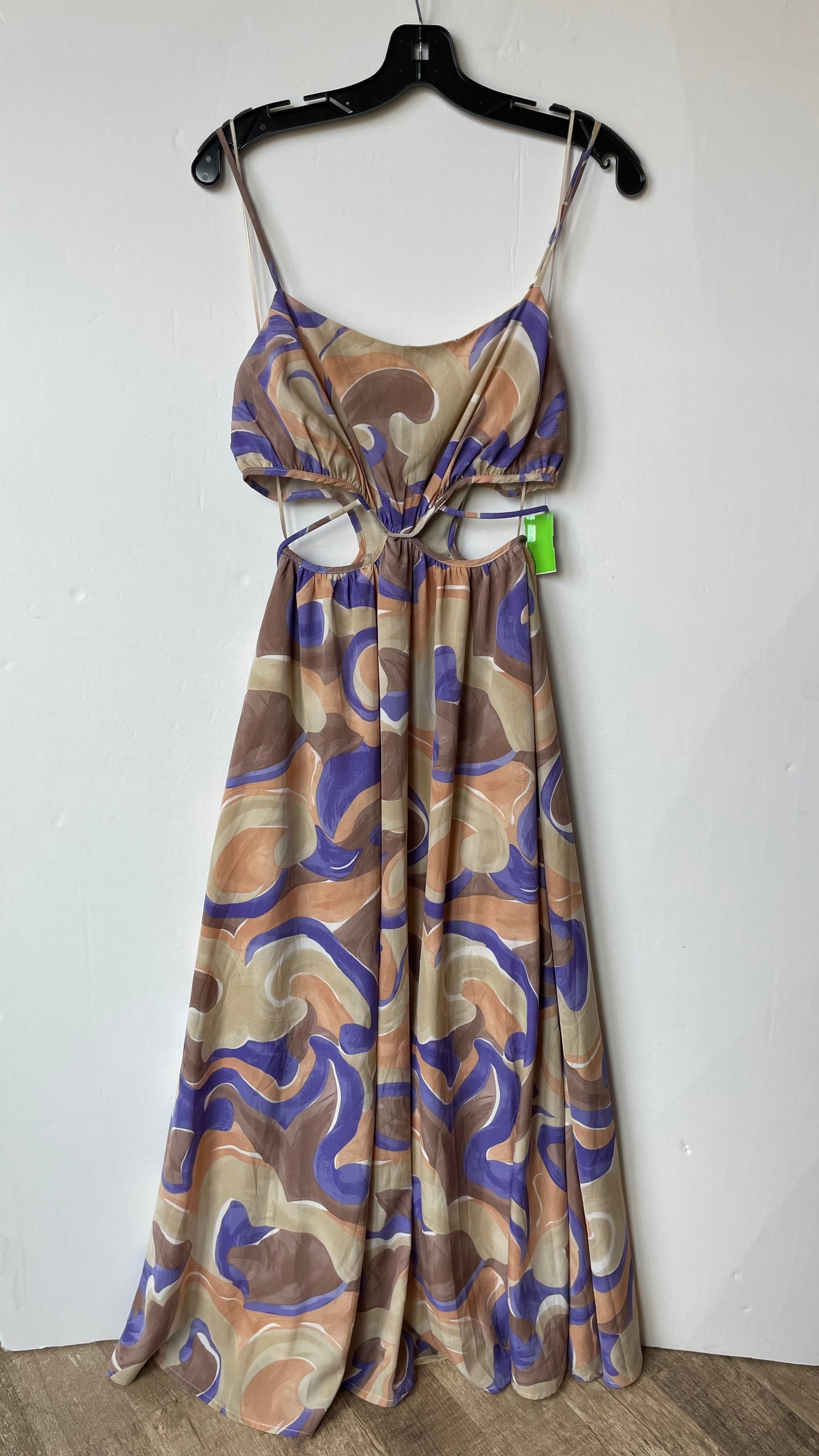 Dress Party Long By Astr In Purple & Tan, Size: M