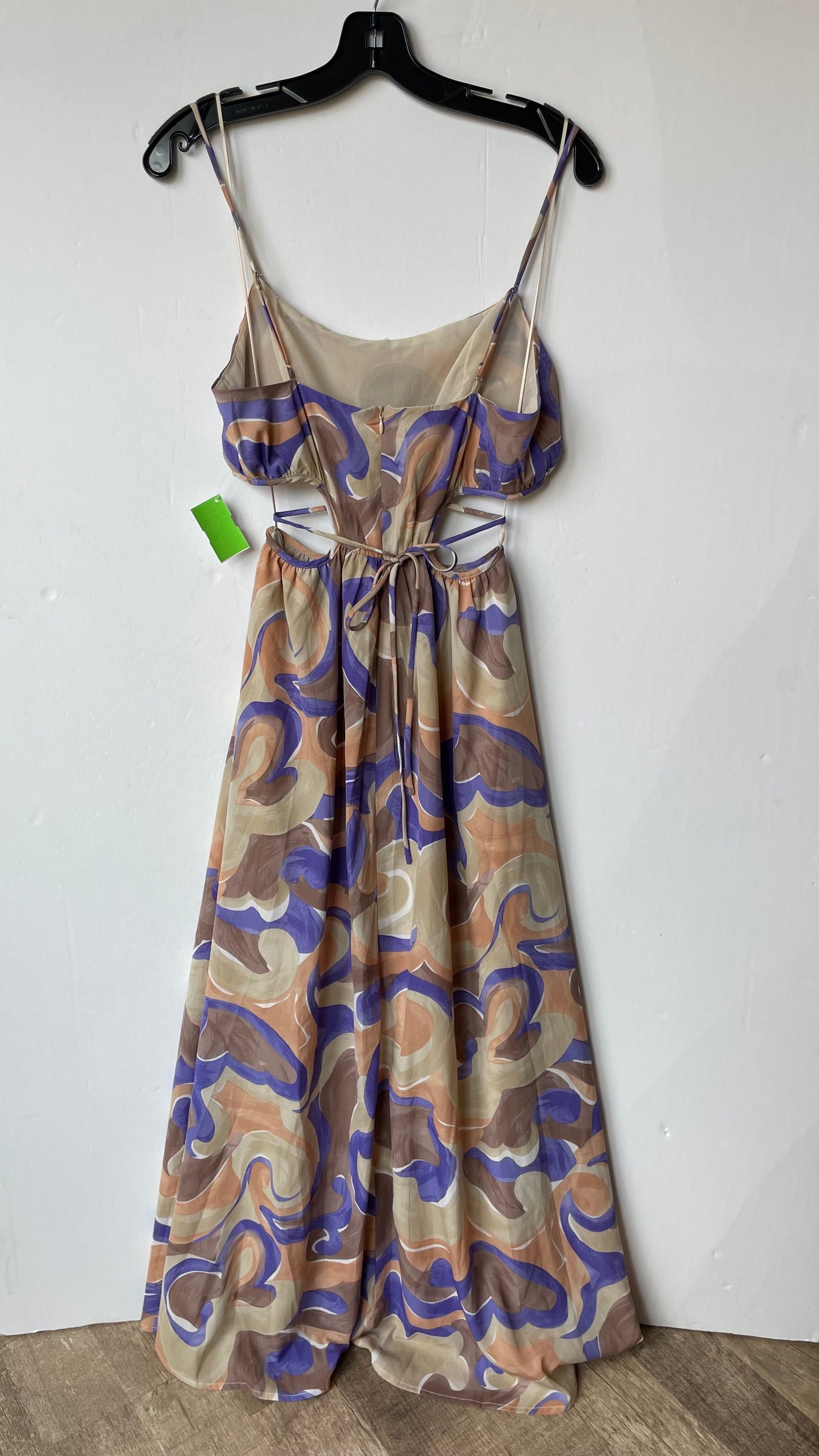 Dress Party Long By Astr In Purple & Tan, Size: M