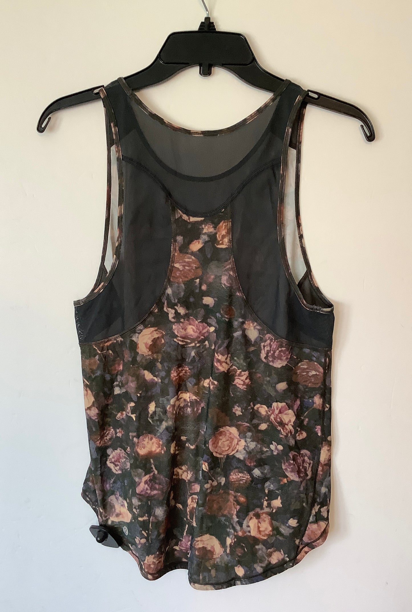 Athletic Tank Top By Lululemon In Floral Print, Size: S