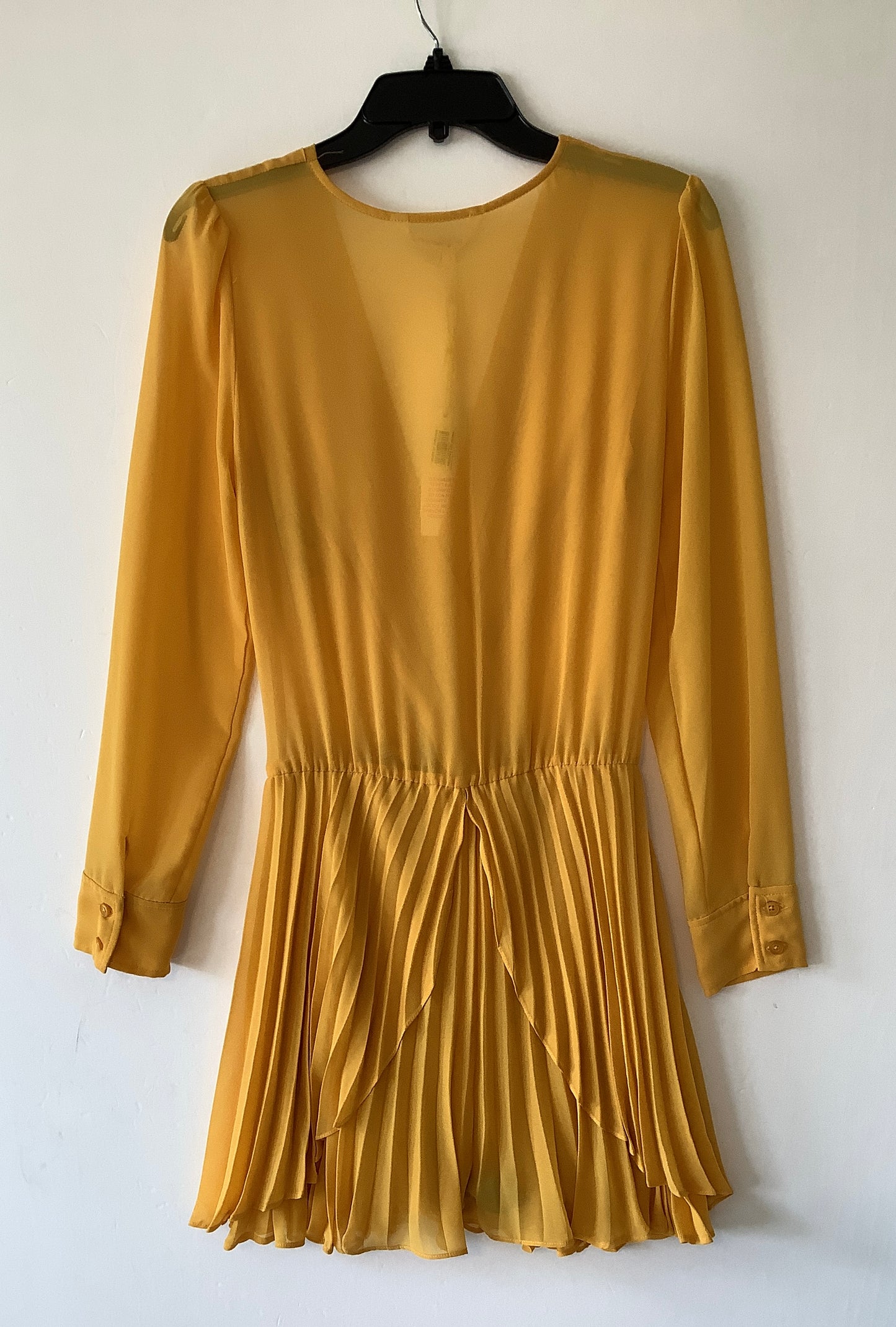 Dress Party Midi By Bcbgeneration In Yellow, Size: S