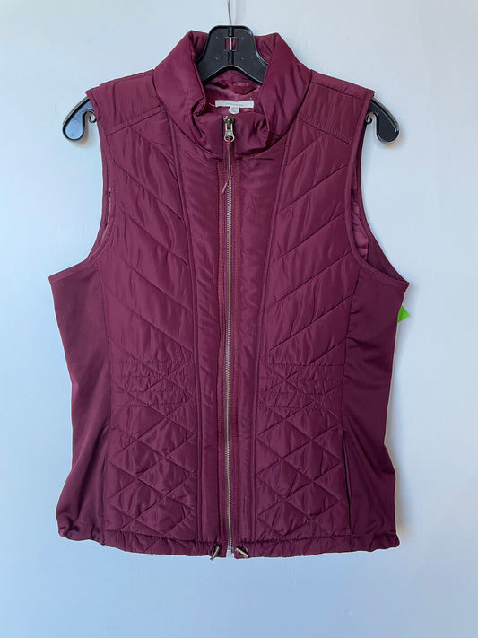 Vest Puffer & Quilted By Maurices In Maroon, Size: M