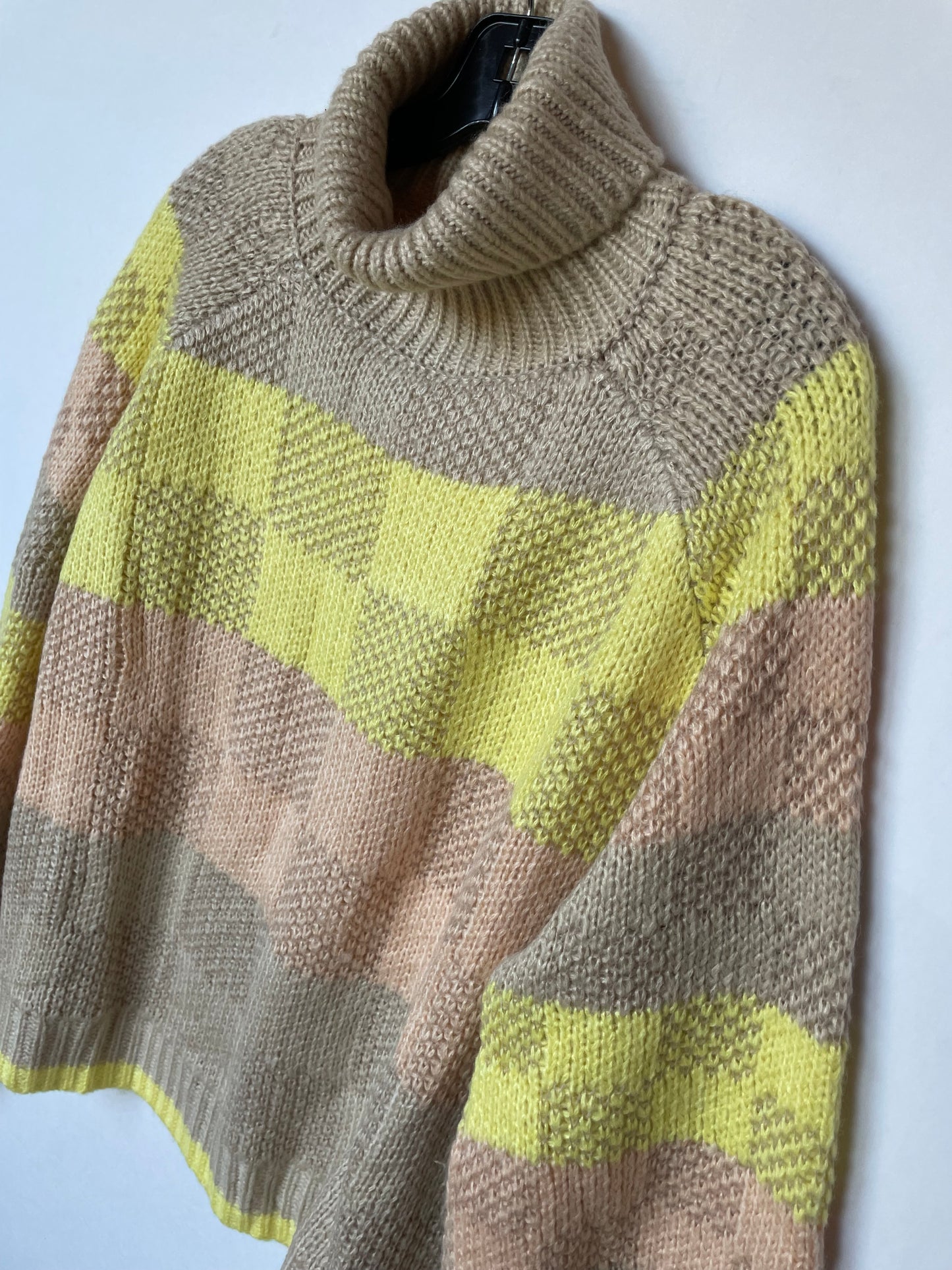 Sweater By Pink Lily In Striped Pattern, Size: L