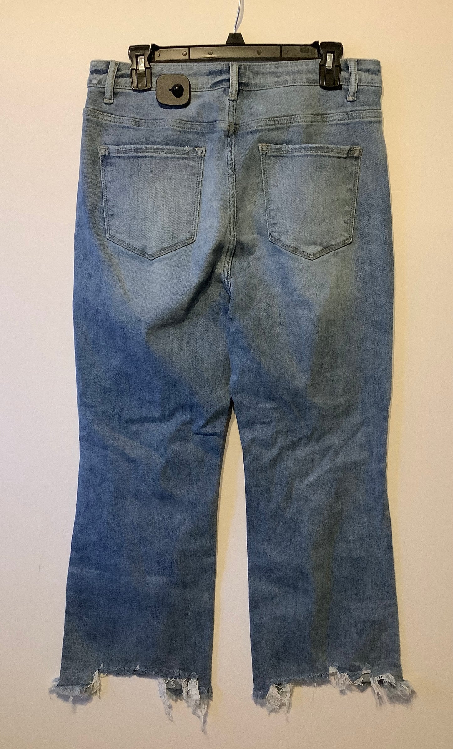 Jeans Straight By Risen In Blue Denim, Size: 12