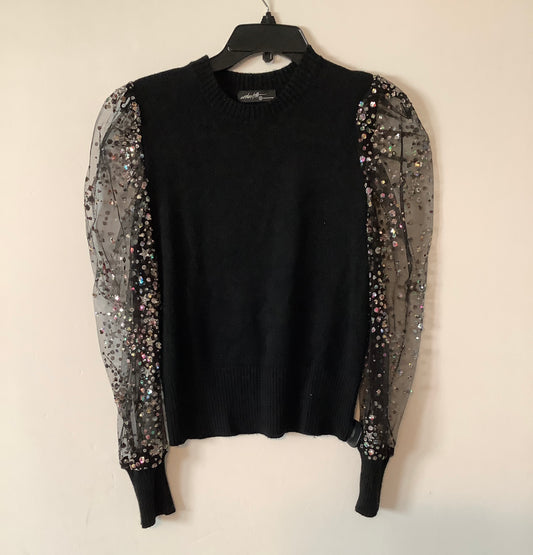 Top Long Sleeve By Clothes Mentor In Black, Size: M