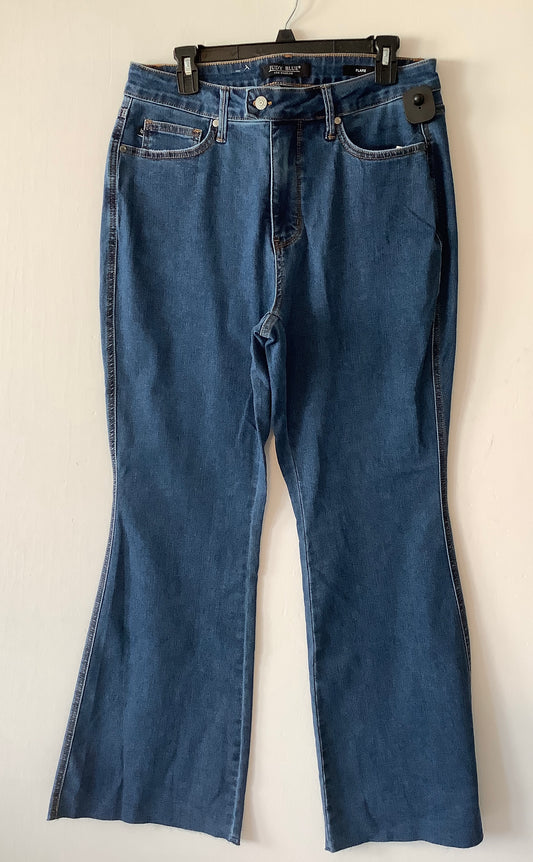 Jeans Flared By Judy Blue In Blue Denim, Size: 14