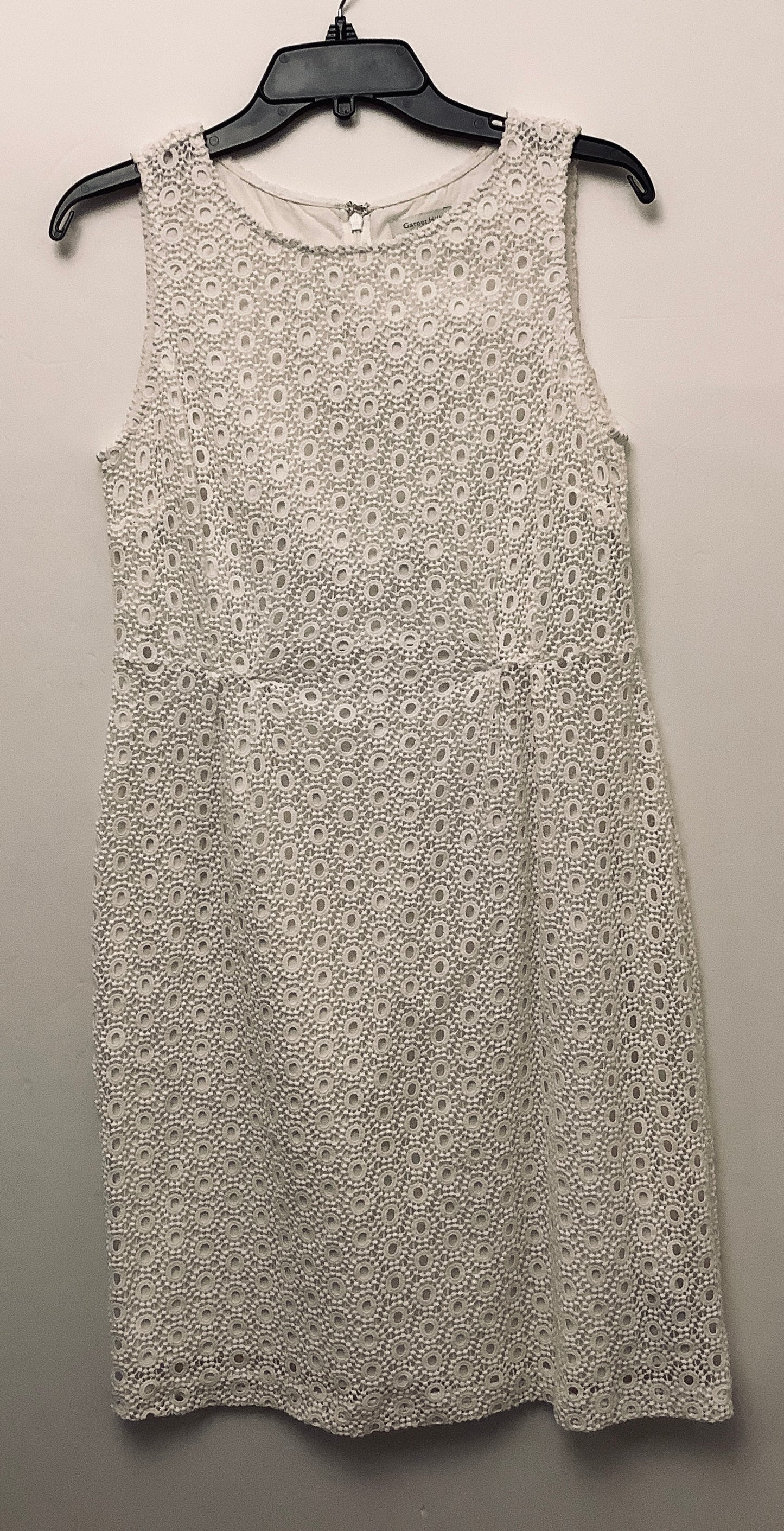 Dress Casual Midi By Garnet Hill In White, Size: S