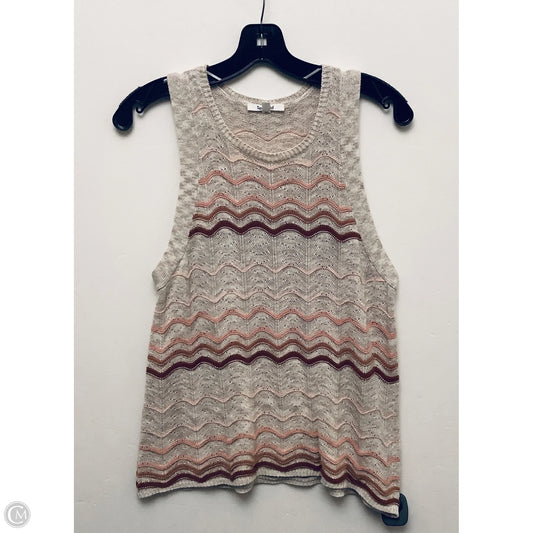 Top Sleeveless By Splendid In Cream, Size: M