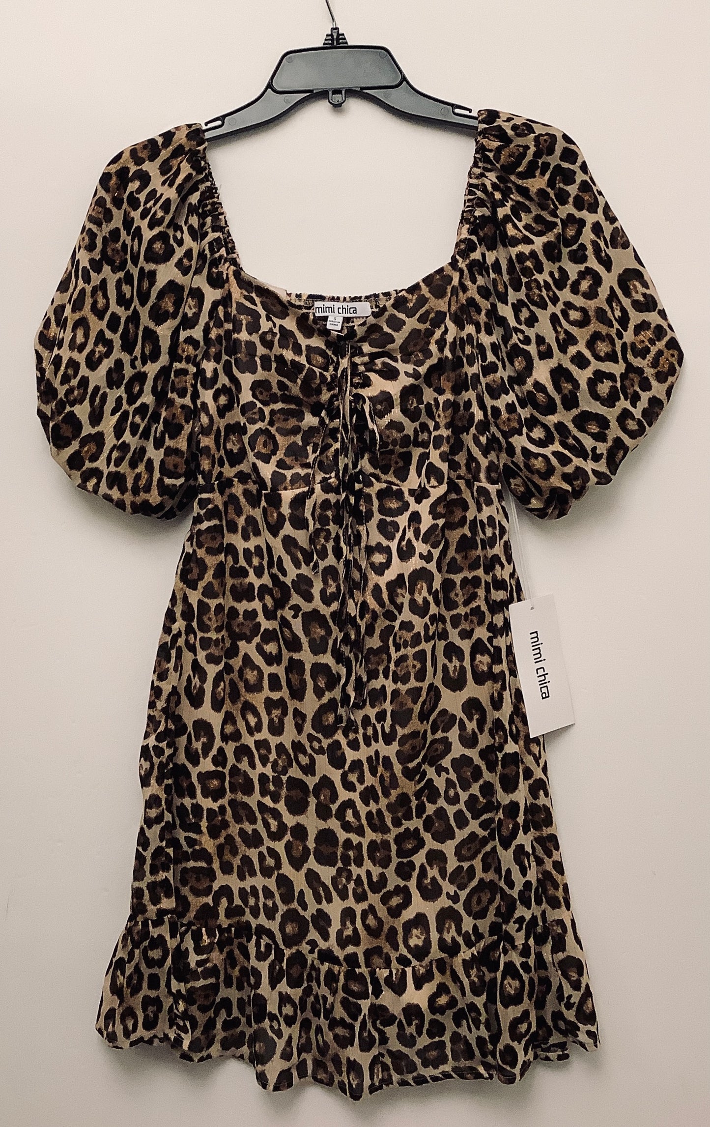 Dress Casual Midi By Mimi Chica In Animal Print, Size: S