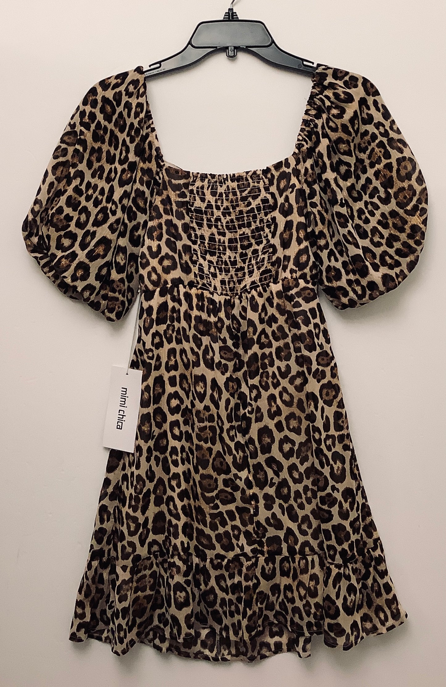 Dress Casual Midi By Mimi Chica In Animal Print, Size: S