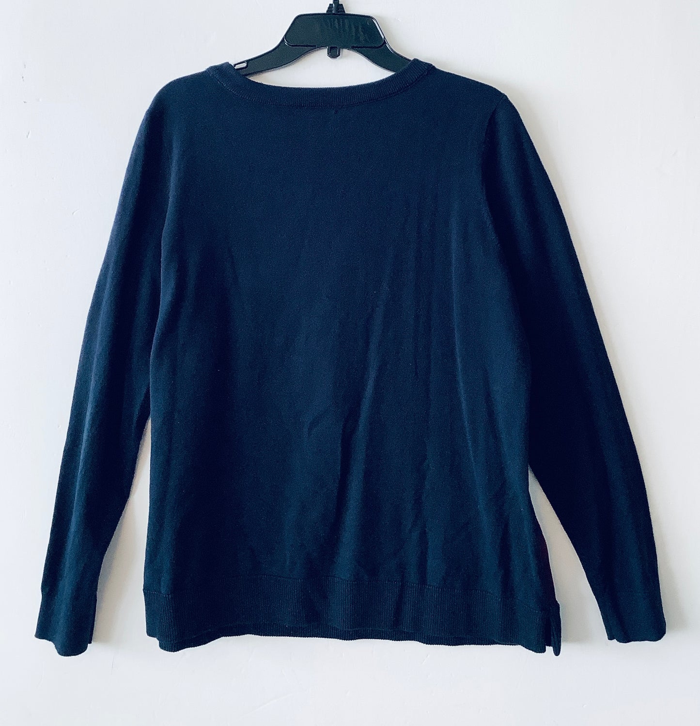 Top Long Sleeve By Tommy Hilfiger In Navy, Size: Xl