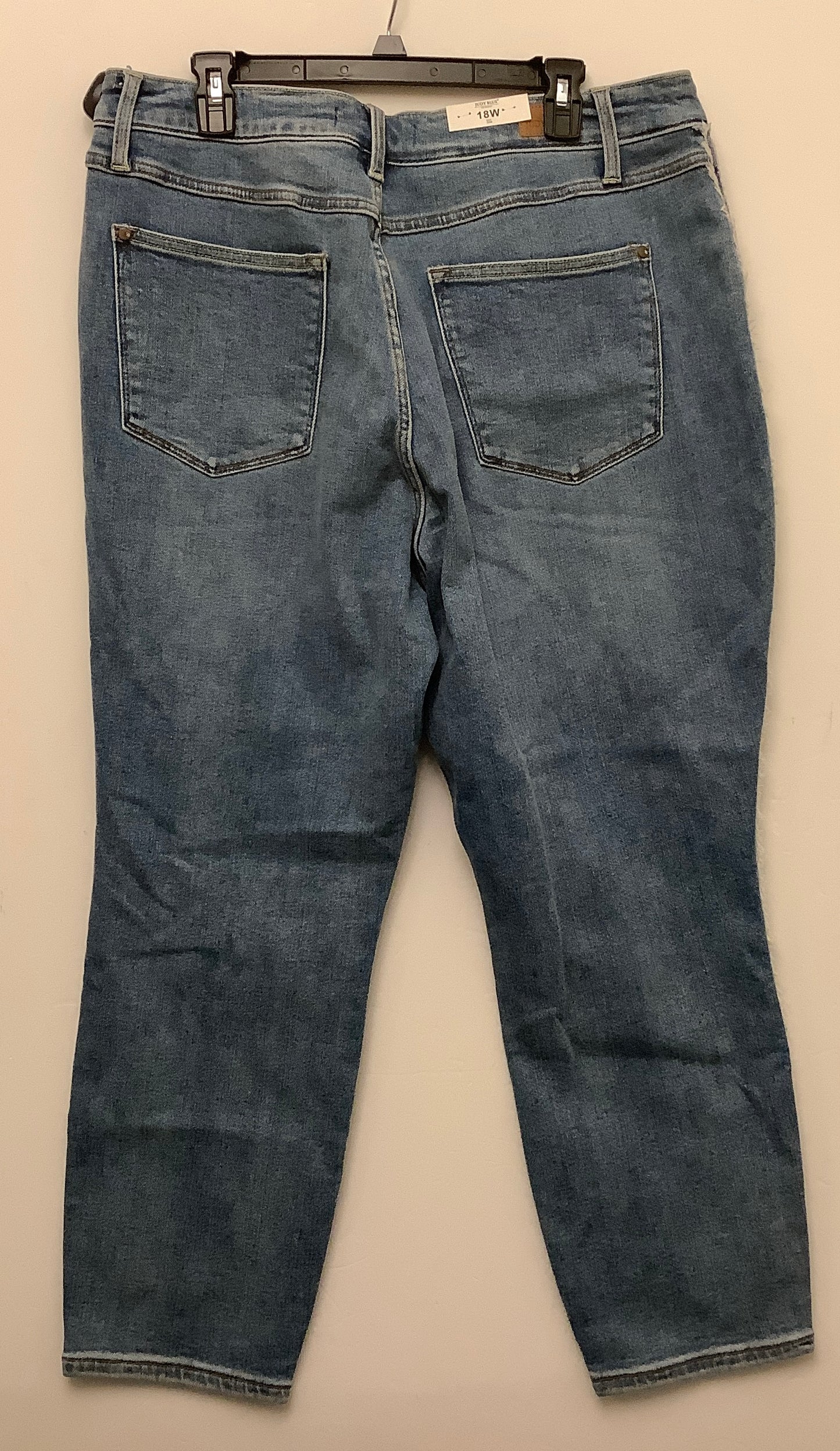 Jeans Boyfriend By Judy Blue In Blue Denim, Size: 18