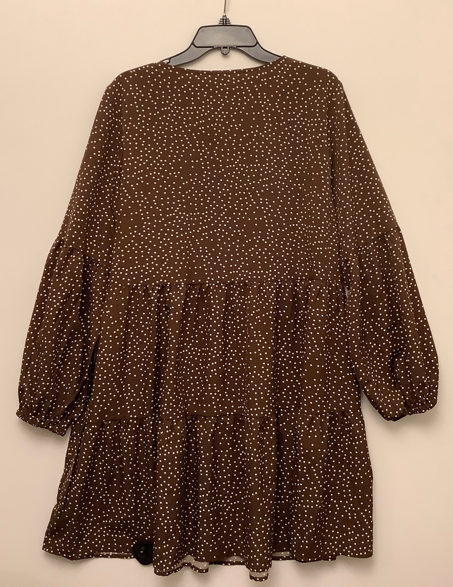 Dress Casual Short By Clothes Mentor In Brown, Size: Xl