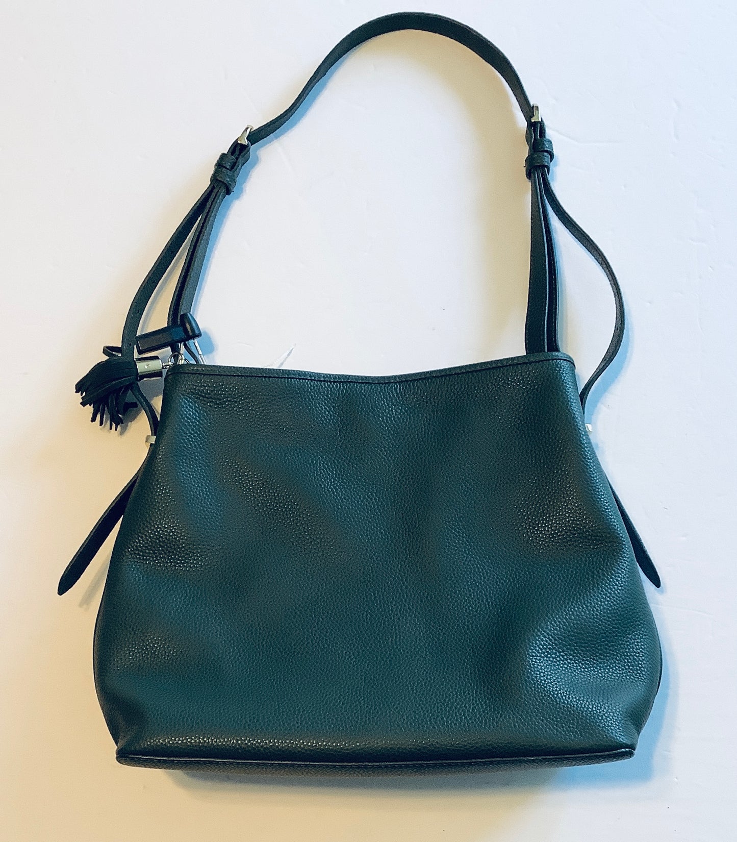 Handbag Leather By Talbots, Size: Medium