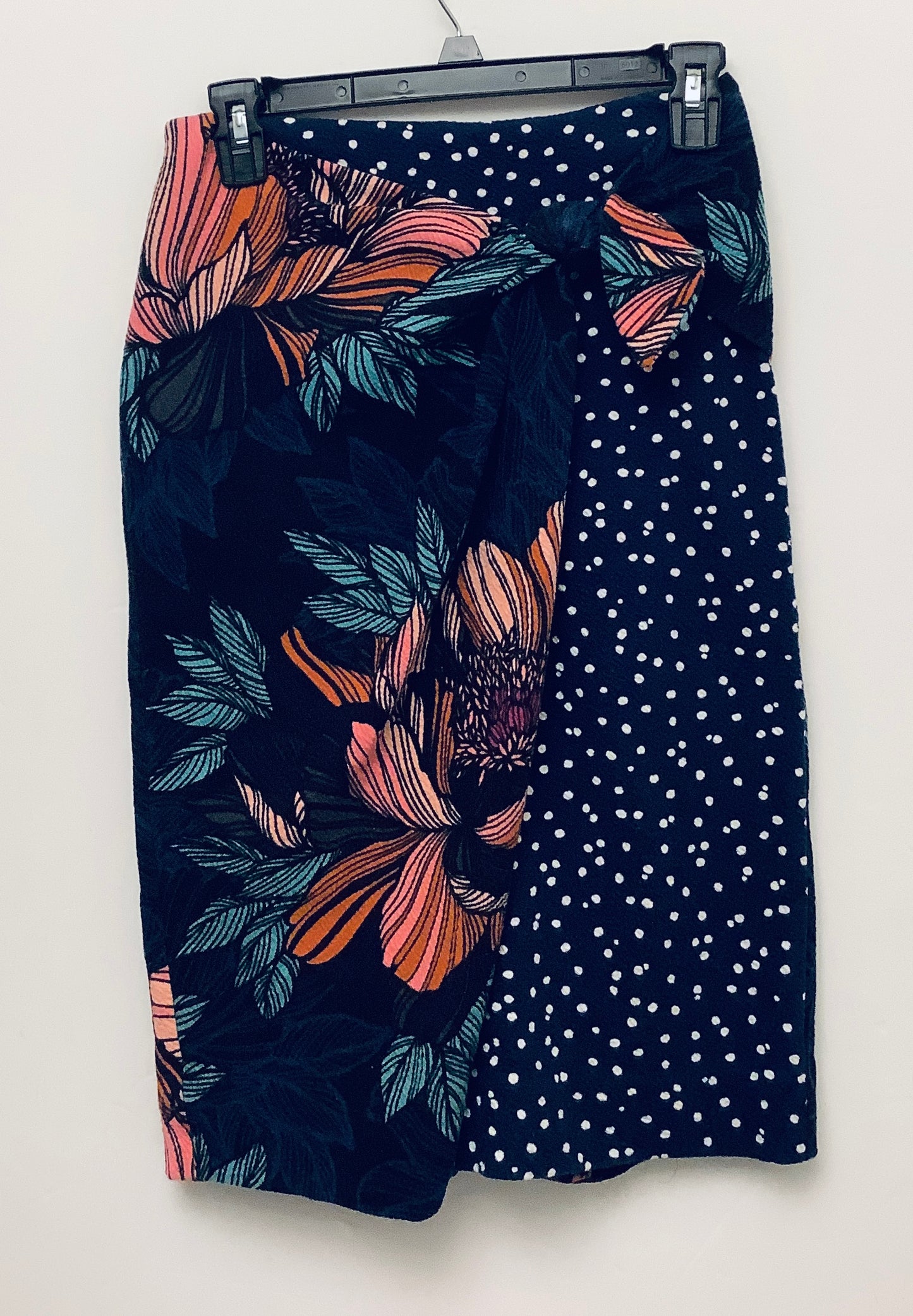 Skirt Midi By Maeve In Tropical Print, Size: 4