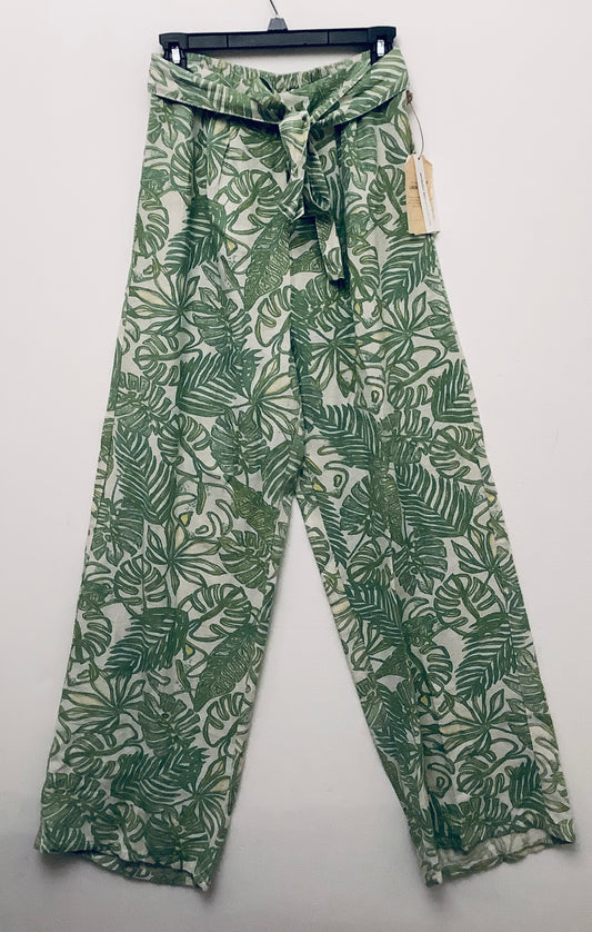 Pants Wide Leg By Clothes Mentor In Green, Size: S