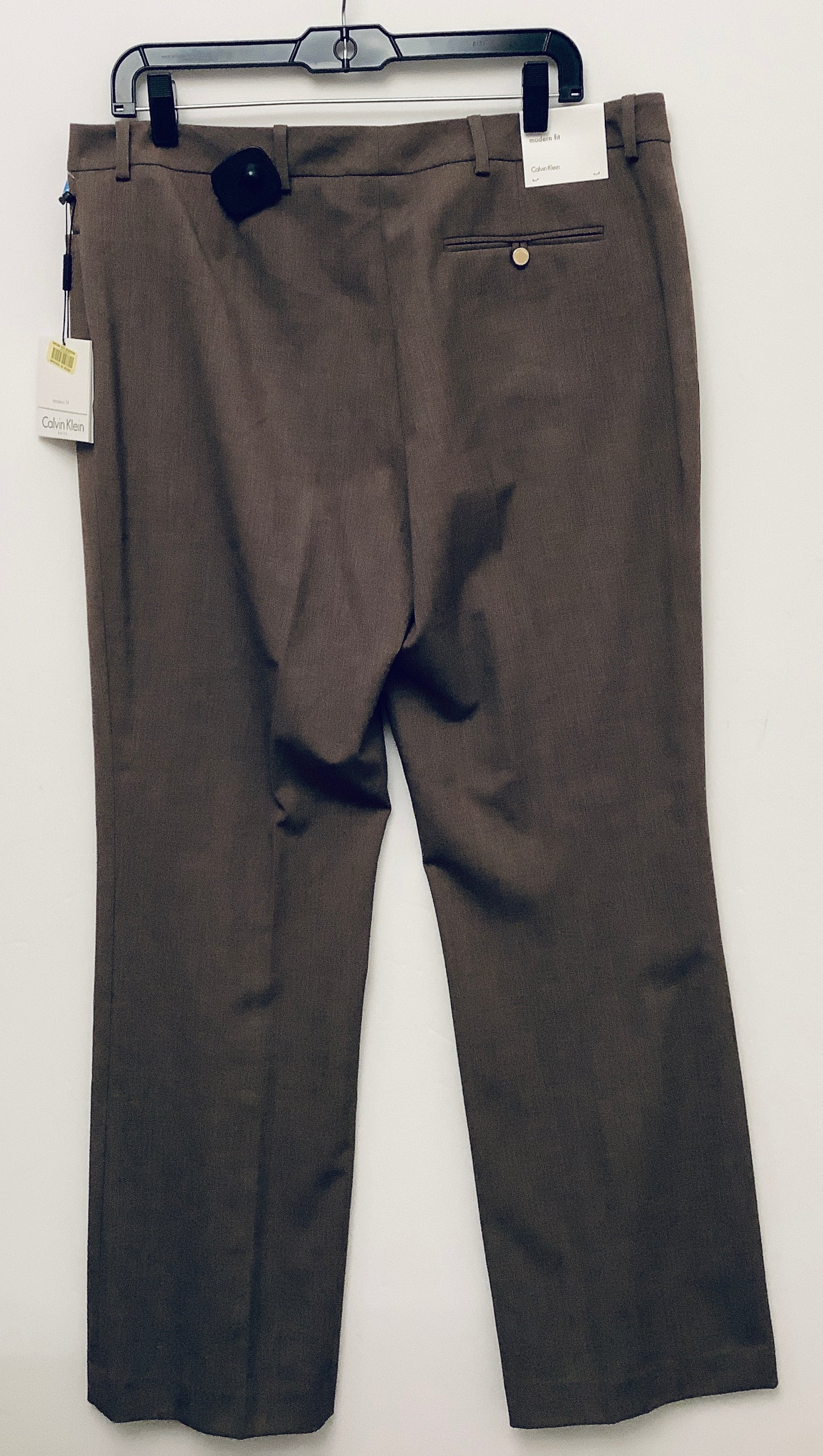 Pants Dress By Calvin Klein In Brown, Size: 12