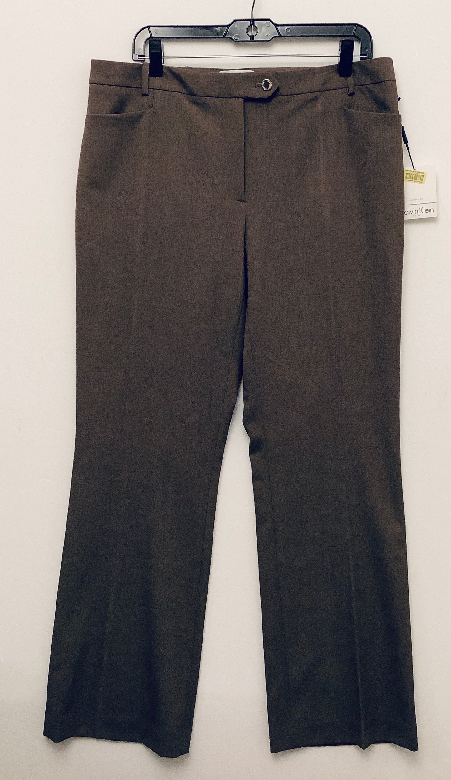 Pants Dress By Calvin Klein In Brown, Size: 12