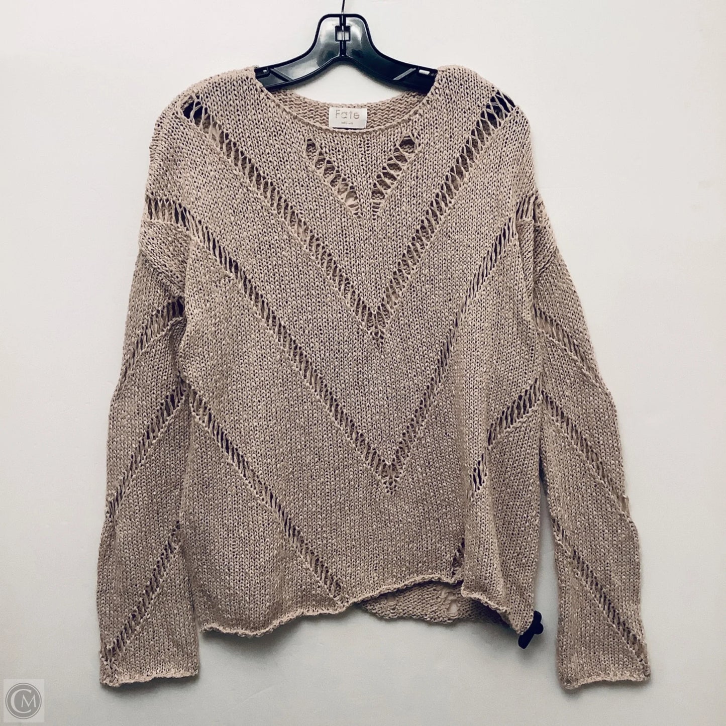 Sweater By Fate In Taupe, Size: M