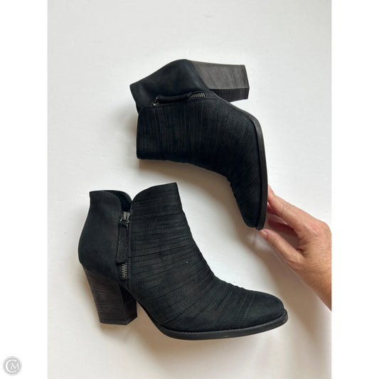 Boots Ankle Heels By Paul Green In Black, Size: 5