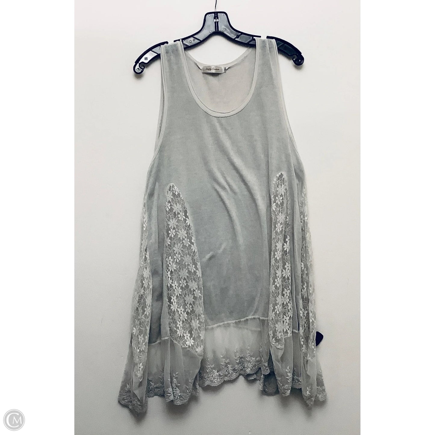 Dress By Simply Couture In Grey, Size: M