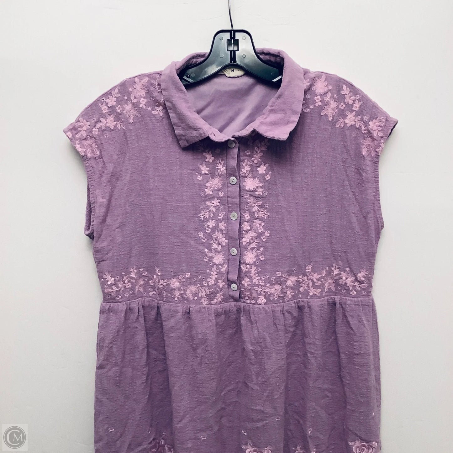 Dress Casual Midi By Savanna Jane In Purple, Size: M