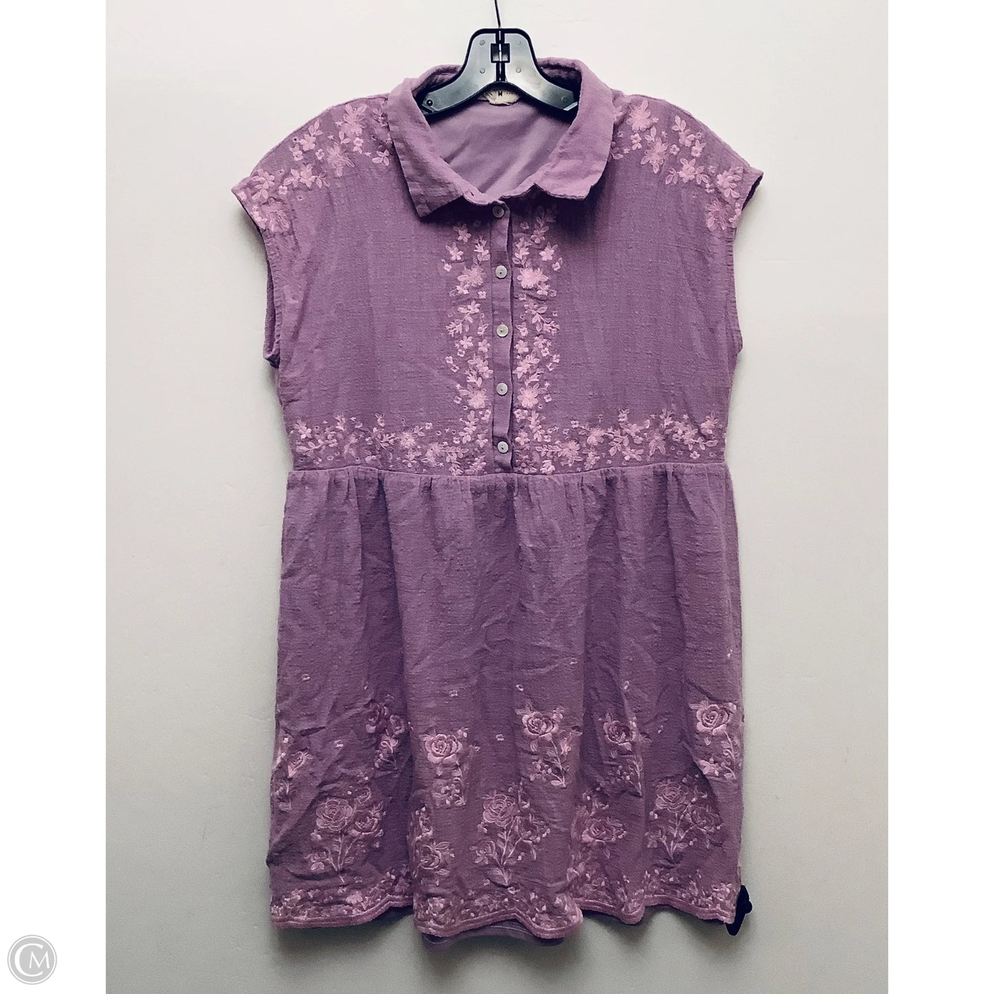 Dress Casual Midi By Savanna Jane In Purple, Size: M