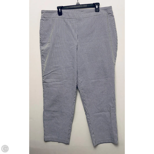 Pants Other By Jones And Co In Striped Pattern, Size: 20