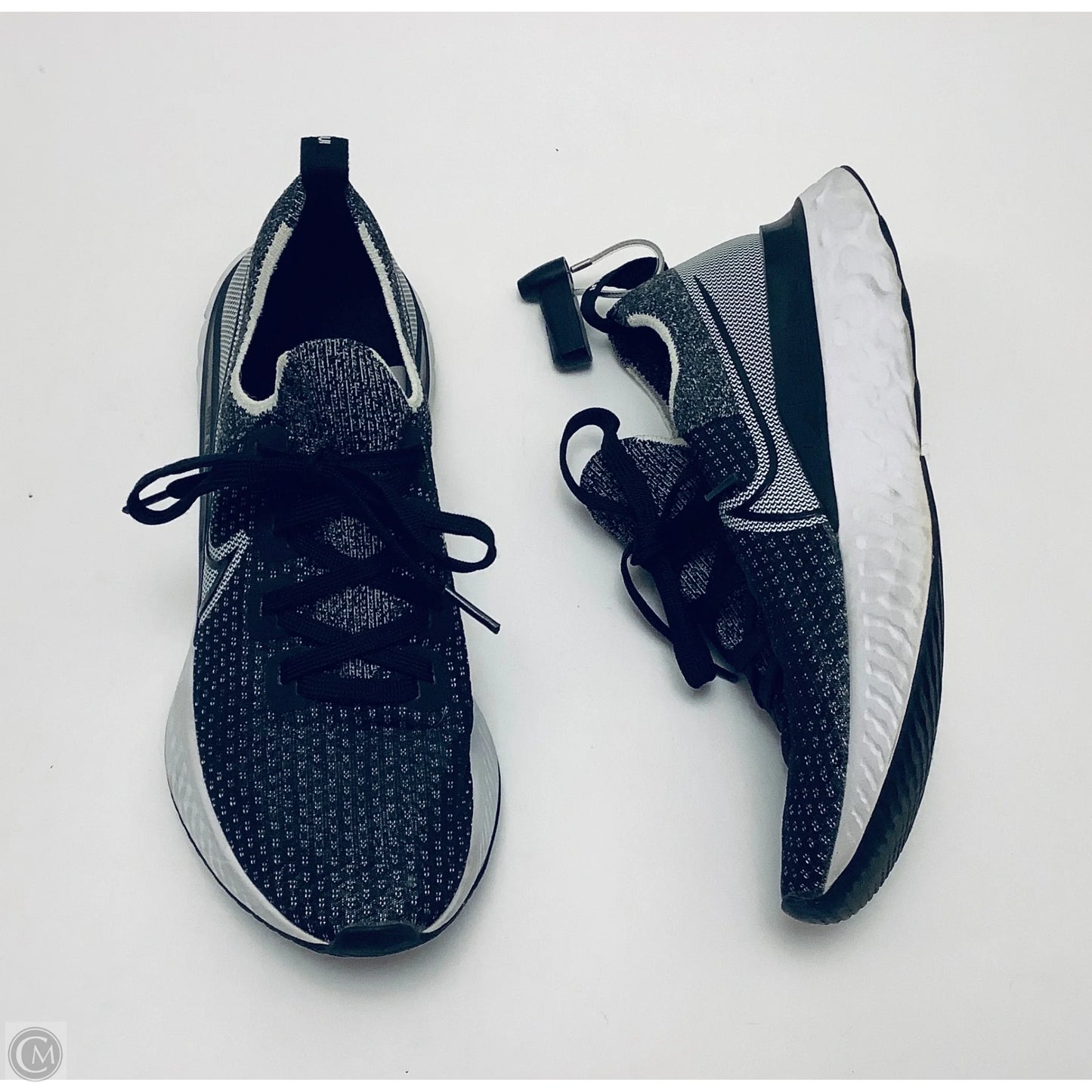 Shoes Athletic By Nike In Black & White, Size: 8