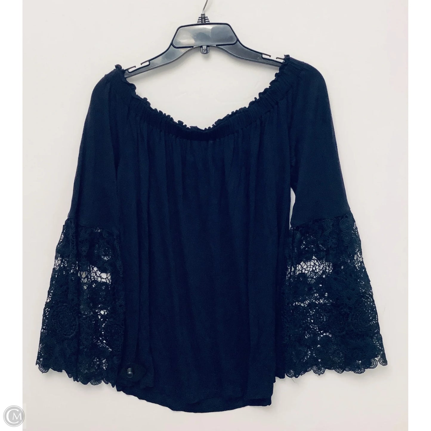 Top Long Sleeve By Loft In Navy, Size: M