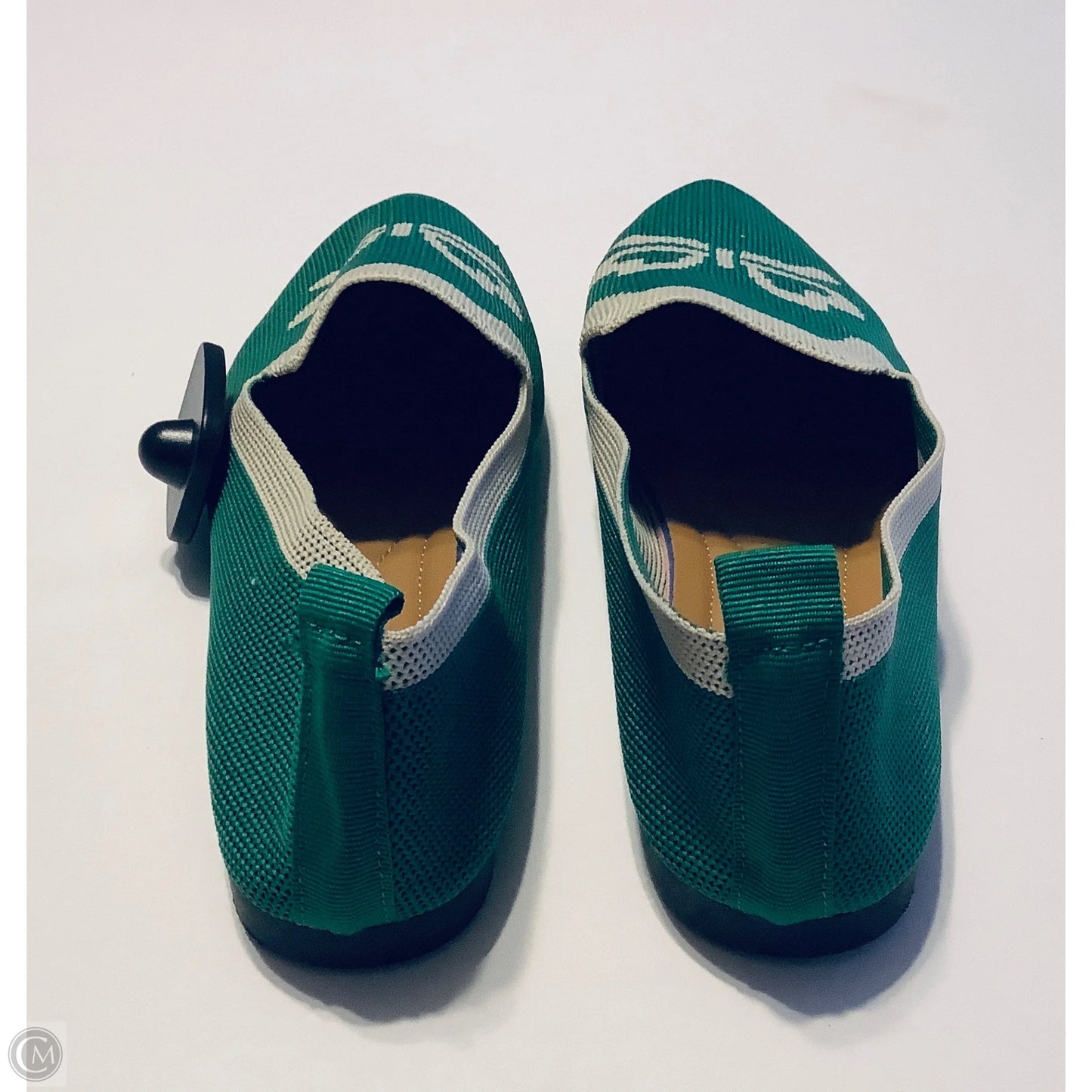 Shoes Flats By Cmc In Green, Size: 9