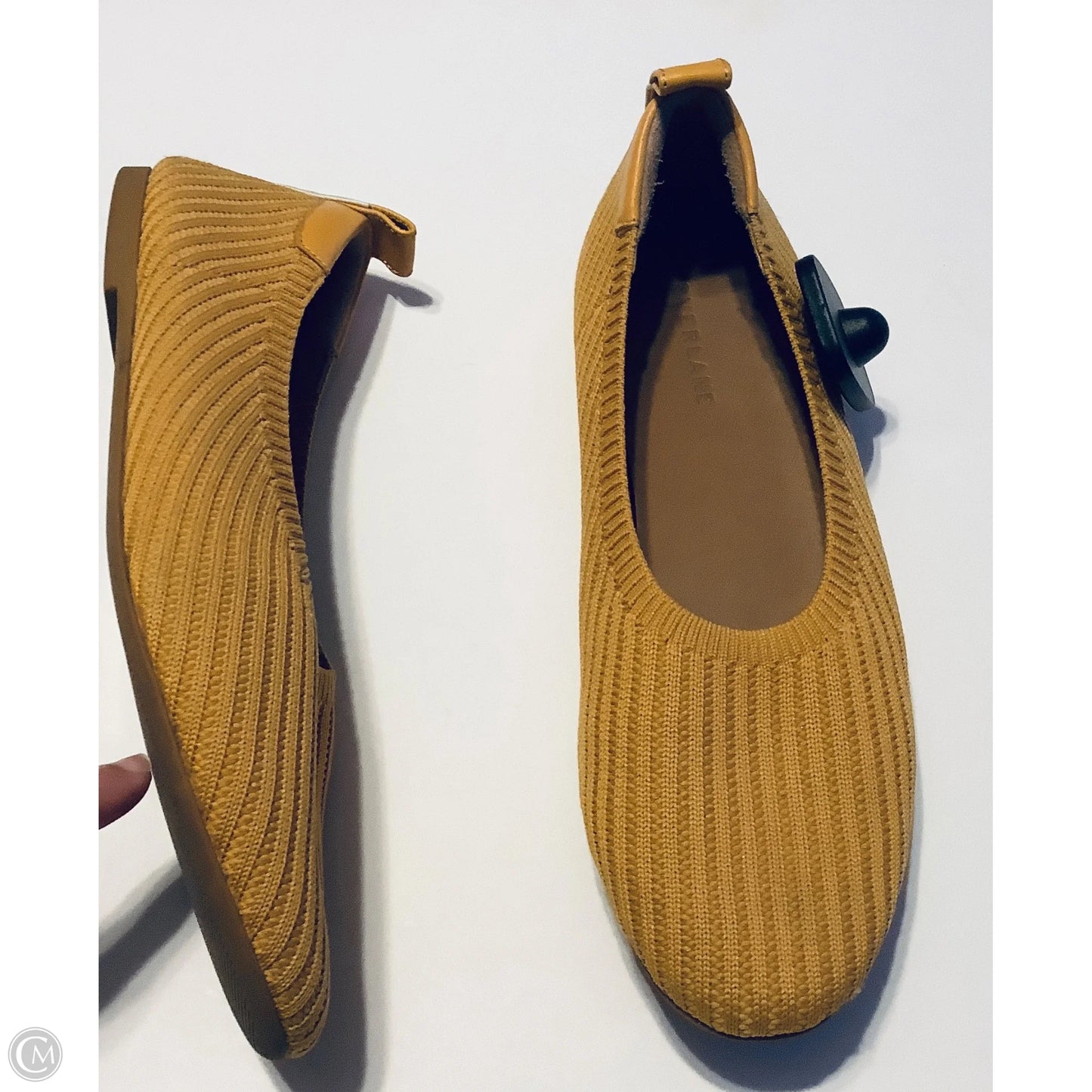 Shoes Flats By Everlane In Yellow, Size: 9