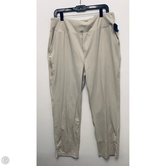 Pants Other By Clothes Mentor In Cream, Size: Xxl