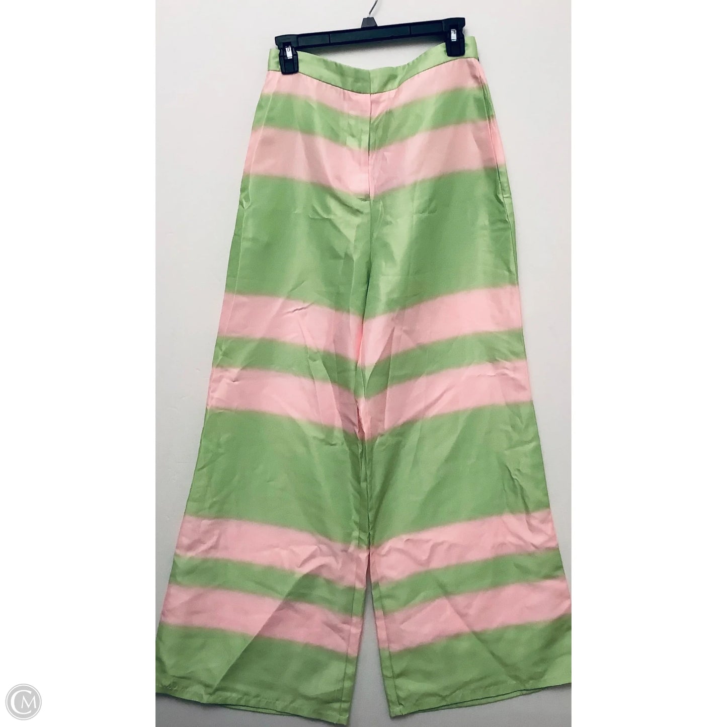 Pants Set 2pc By Main Strip In Green & Pink, Size: M