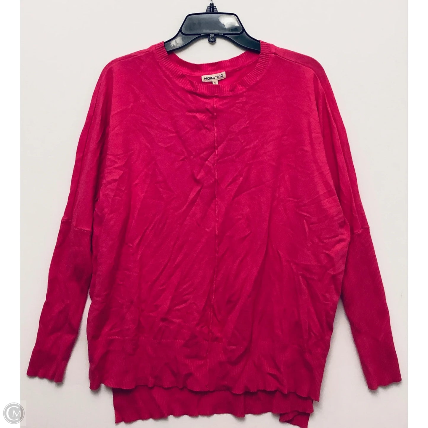 Sweater By Main Strip In Pink, Size: S