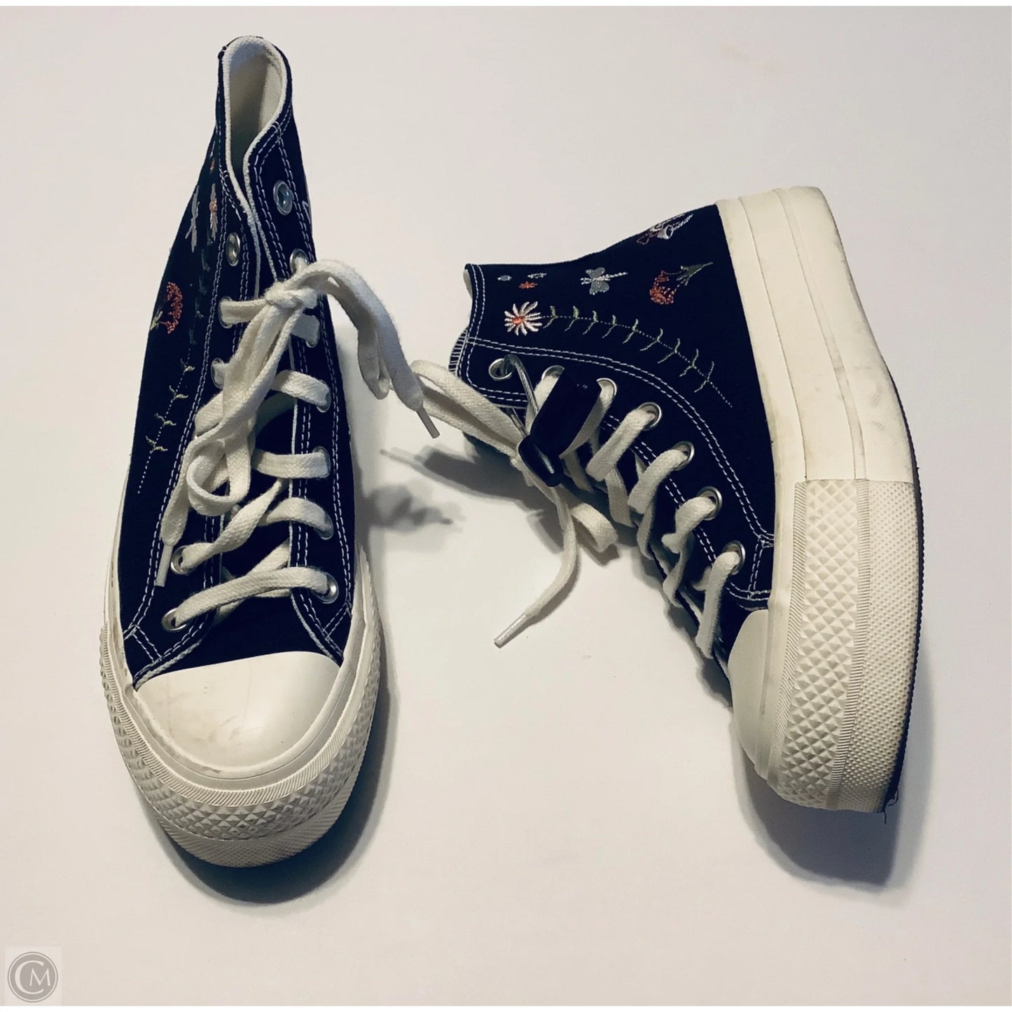 Shoes Sneakers By Converse In Black, Size: 7