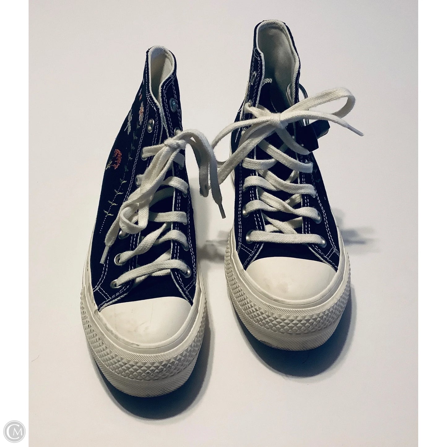 Shoes Sneakers By Converse In Black, Size: 7