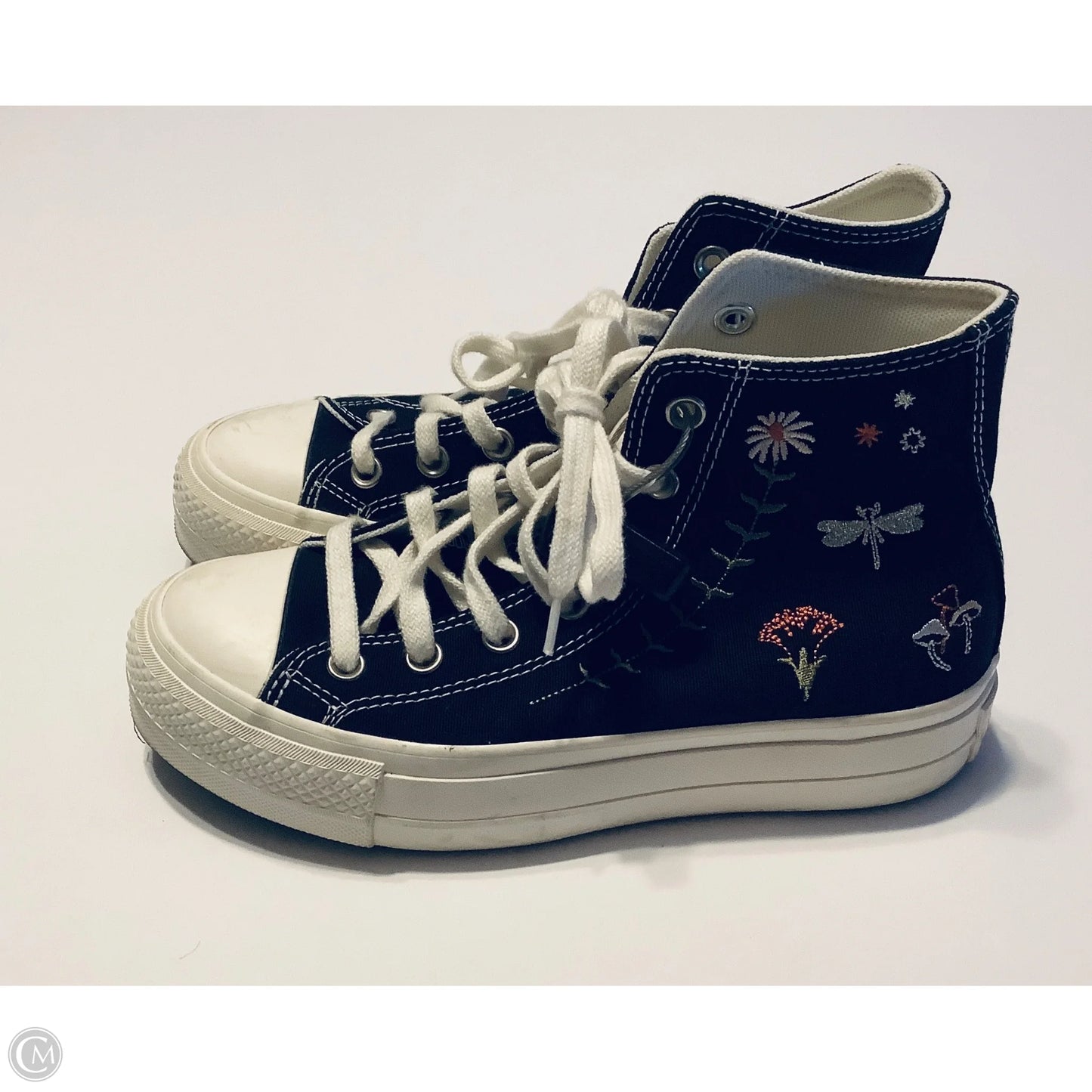 Shoes Sneakers By Converse In Black, Size: 7