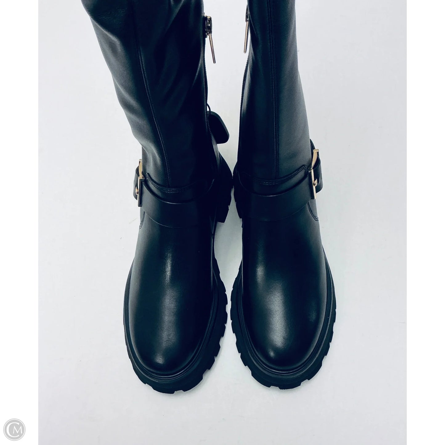 Boots Designer By Michael Kors In Black, Size: 8.5
