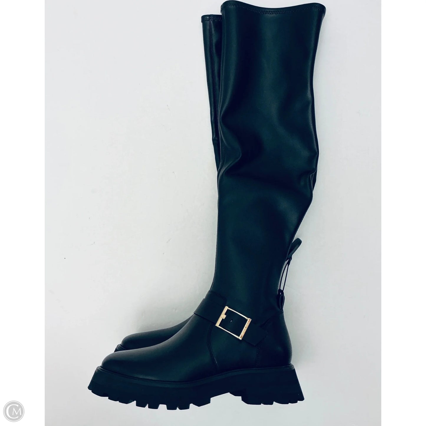 Boots Designer By Michael Kors In Black, Size: 8.5