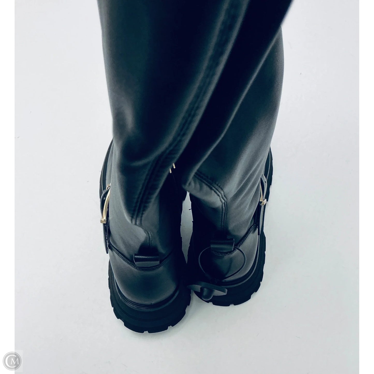 Boots Designer By Michael Kors In Black, Size: 8.5